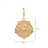 Taşlı Lotus Charm