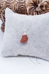 Red Jasper Doğal Taş Kolye