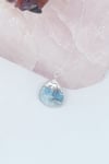 Tamburlanmış Larimar Kolye