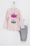 20K.PJM.349.036Roly Poly 2308 Night Princess Uzun Kol Pijama Takım