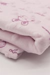 20Y.BBB.288.014Bimini 64327 Desenli Topcikli Fluffy Küçük Boy Battaniye