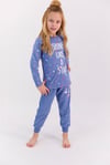 21Y.PJM.349.021Roly Poly 2595-2 Kız Çocuk Pijama Takımı