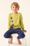 24K.ESF.349.026Roly Poly Erkek Çocuk Pijama Takım 3184-G