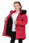 24K.KBN.408.010Öfi  Kids Kız Çocuk Kaban 5074
