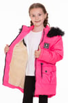 24K.KBN.408.010Öfi  Kids Kız Çocuk Kaban 5074