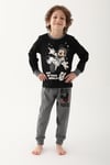 24K.PJM.349.001Roly Poly Mickey Mouse Erkek Çocuk Pijama Takım D4821-3