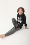 24K.PJM.349.001Roly Poly Mickey Mouse Erkek Çocuk Pijama Takım D4821-3