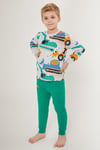 24K.TKM.349.001Roly Poly Erkek Çocuk Pijama Takım 3182-2