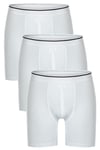Men's 3 Pcs Cotton Elastane Long Boxer Set 4197