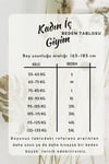 3 lü Kadın %100 Pamuk Biyeli Ribana Kombinezon Gecelik 1230