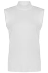 Women's Sleeveless Cotton Elastane Turtleneck Undershirt 1257