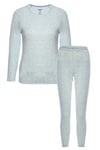 Women's Cotton Elastane Thermal Underwear Set 8290