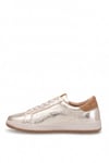 Beety 26BK248.777 Kadın Hakiki Deri Klasik Sneaker Altın