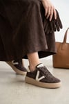 Beety 26BY227.170 Kadın Hakiki Deri Klasik Sneaker Kahverengi