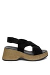 Beety BY169.706S Kadın Dolgu Topuk Sandalet Siyah