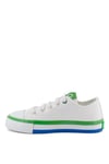 Benetton BN-30175K Filet Kız Çocuk Spor Ayakkabı Beyaz - Yeşil