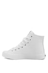 Benetton BN-31042 Kadın Hi Sneaker Beyaz