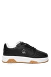 Benetton BNI-11220 Kadın Klasik Sneaker Siyah - Beyaz