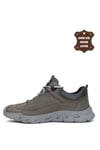 Buldozer 240041 Erkek Hakiki Deri Casual Ayakkabı Gri
