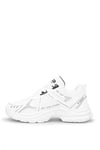 Elit ASENS4338 Erkek Klasik Sneaker Beyaz - Siyah