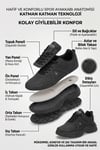 Elit ASENS4338 Erkek Klasik Sneaker Siyah