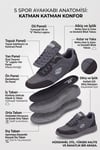 Elit ASENS4349 Erkek Klasik Sneaker Füme