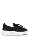 Elit Erd2611 Kadın Klasik Sneaker Siyah - Beyaz