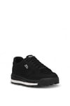 Elit ERLESR62152 Erkek Hakiki Nubuk Deri Klasik Sneaker Siyah