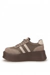 Elit HML262-1117 Kadın Klasik Sneaker Kahverengi