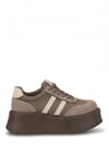 Elit HML262-1117 Kadın Klasik Sneaker Kahverengi