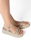 Elit Inf1016C Kadın Sandalet Bej