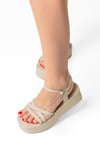 Elit Inf1016C Kadın Sandalet Bej