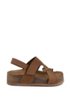 Elit Mnc1281 Patik Erkek Çocuk Sandalet Kahverengi