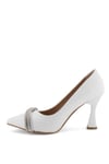 Elit Mst013C Kadın Stiletto Beyaz