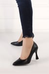 Elit Mst1337C Kadın Stiletto Siyah