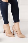 Elit Mst1337C Kadın Stiletto Ten