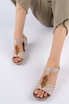 Elit Sry108581 Kadın Sandalet Bej