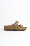 Elit Sry5907N Kadın Düz Terlik Camel