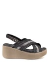 Elit ThFl14804C Kadın Sandalet Siyah