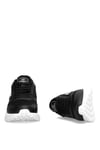 Elit YSCPX6081 Kadın Klasik Sneaker Siyah - Beyaz