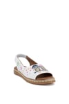 Fuar 503 T7402 K Filet Sandalet Beyaz