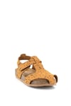 Fuar 512 T 2001 E Filet Deri Sandalet Camel