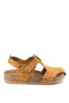 Fuar 512 T 2001 E Filet Deri Sandalet Camel