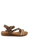 Guja 1052 Kadın Sandalet Camel