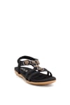 Guja 15216 K Çocuk Filet Sandalet Siyah