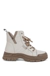 Guja 23K310-14 Kadın Hakiki Deri Sneaker Bot Bej