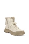 Guja 23K310-14 Kadın Hakiki Deri Sneaker Bot Bej