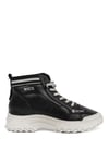 Guja 23K310-20 Kadın Hakiki Deri Sneaker Bot Siyah