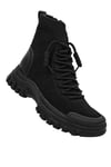Guja 23K310-22 Kadın Hakiki Deri Sneaker Bot Siyah