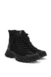 Guja 23K310-22 Kadın Hakiki Deri Sneaker Bot Siyah